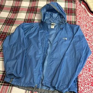 The North Face Blue Windbreaker Size medium